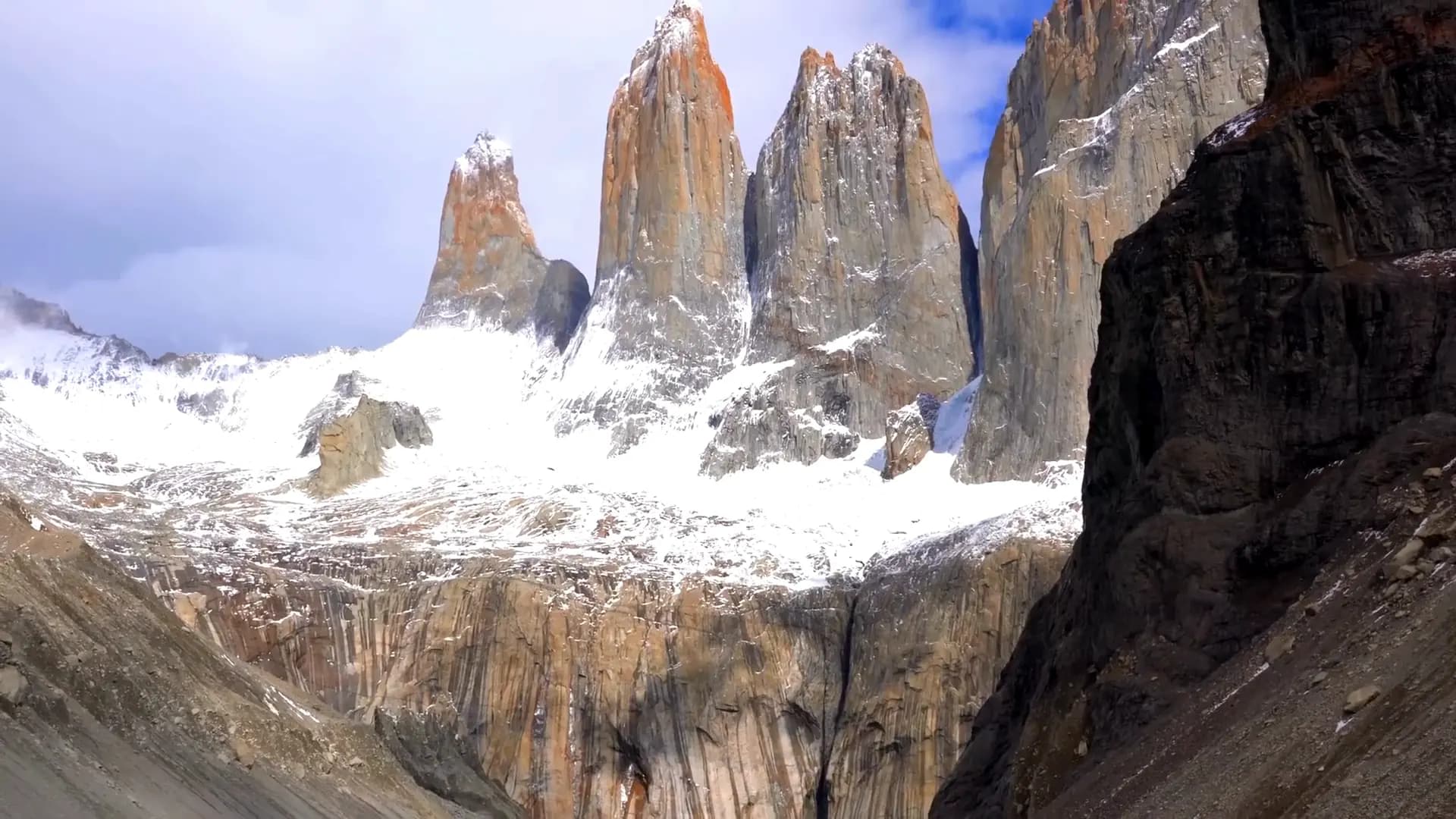 Las tres torres de granito del Paine